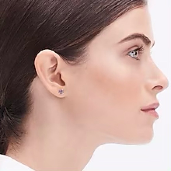 J. CREW Crystal Stud Earrings 6 Pair Set Stackable Multi Color Rhinestones NWT - Picture 5 of 10